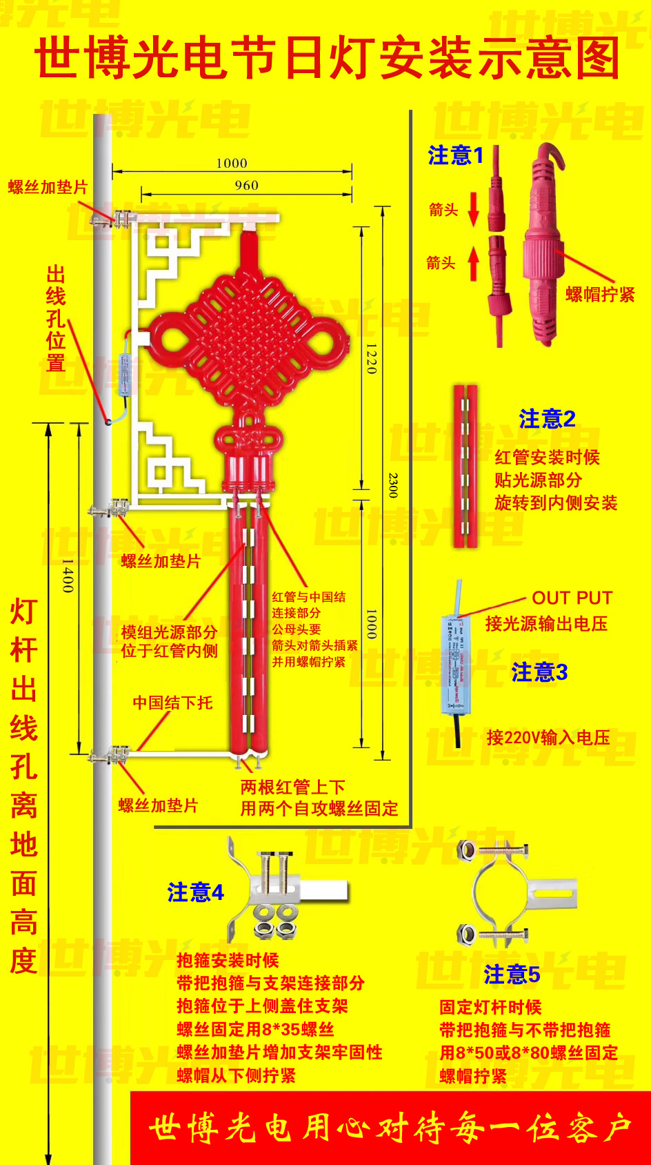 中国结安装示意图